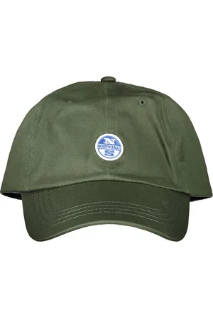 North Sails Green Cotton Men Cap