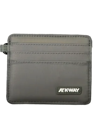 K-Way Green Polyamide Men Wallet