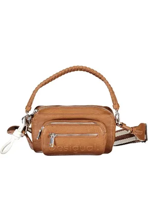 Desigual Brown Polyethylene Handbag