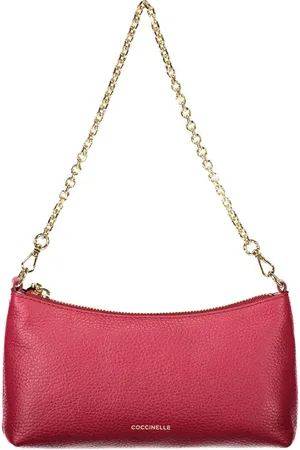 Coccinelle Red Leather Women Handbag