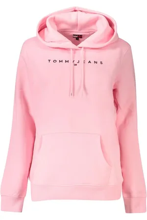 Tommy Hilfiger Pink Cotton Women Sweater - S