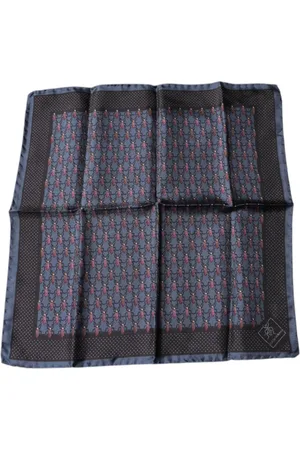 Dolce & Gabbana Dark Beetle Square Handkerchief Scarf