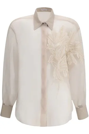 Brunello Cucinelli Silk Shirt - XXS