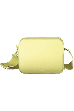 Coccinelle Yellow Leather Handbag