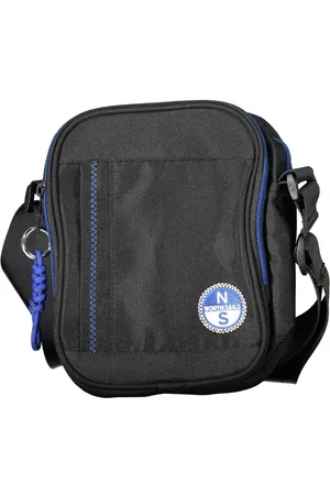 North Sails Black Polyester Men Shoulder Bag