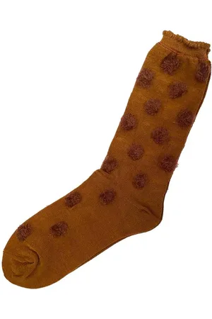 ANTIPAST Knitted socks pom pom - U