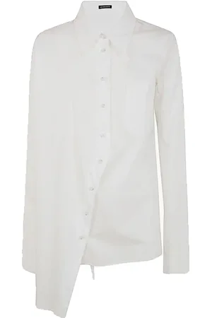 ANN DEMEULEMEESTER Julia dropped shoulder shirt popeline - 36
