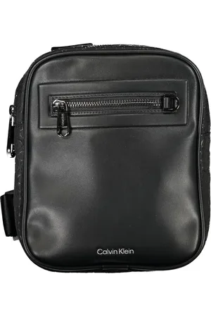Calvin Klein Sleek Urban Shoulder Bag with Contrast Details