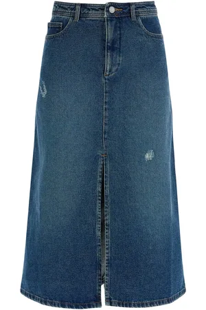 A.P.C. Georgia denim midi skirt in - 34