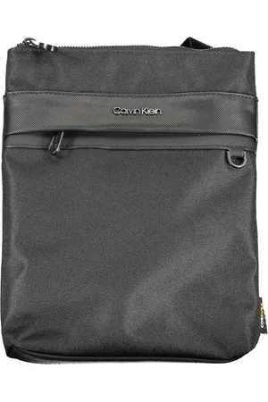 Calvin Klein Black Polyester Men Shoulder Bag