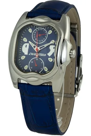 Chronotech Leather Watch