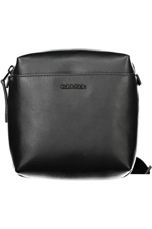 Calvin Klein Black Polyethylene Men Shoulder Bag
