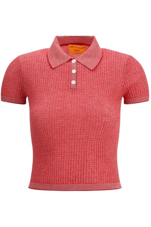 Guest In Residence Shrunken cashmere Polo Shirt - S