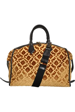 Dolce & Gabbana Velvet Top Handle Shoulder Duffle Women Bag