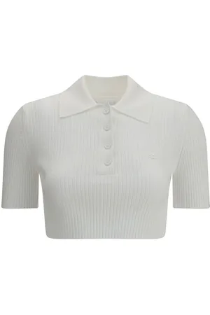 Courrèges Cropped Polo Shirt - S