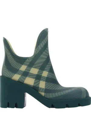 Burberry Marsh Heeled Ankle Boots - EU40/US10