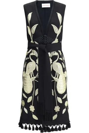 VALENTINO Embroidered long Vest - IT44 | L