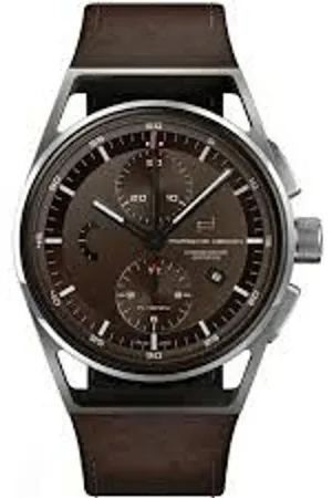 Porsche Design Leather Watch