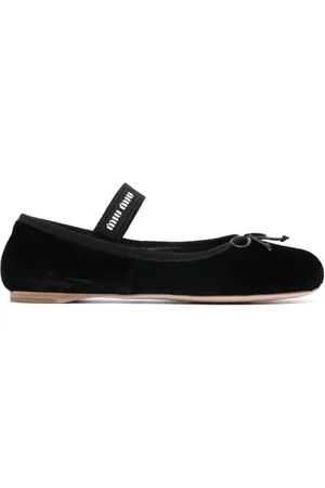 Miu Miu Velvet ballerina shoes - 35,5