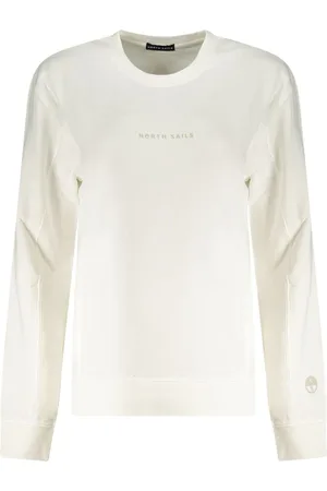 North Sails White Cotton Women Sweater - XS