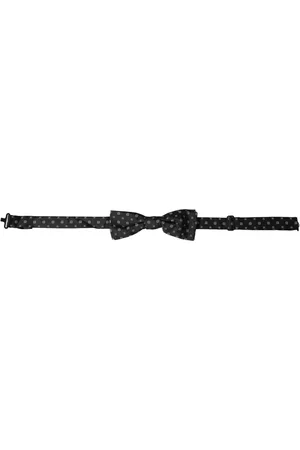 Dolce & Gabbana Silk Fantasy Adjustable Neck Men Papillon Bow Tie