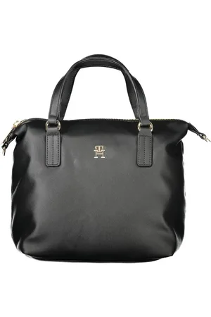 Tommy Hilfiger Black Polyester Women Handbag