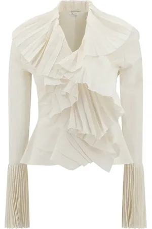 Alexander McQueen Ruffled Shirt - IT42 | L
