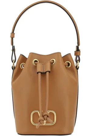 VALENTINO GARAVANI Mini Vlogo Drawstring Bucket Bag