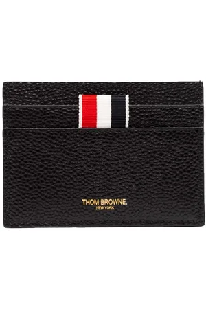 Thom Browne Pebbled leather cardholder - U