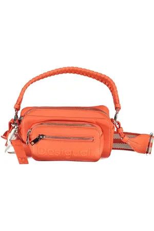 Desigual Pink Polyethylene Handbag