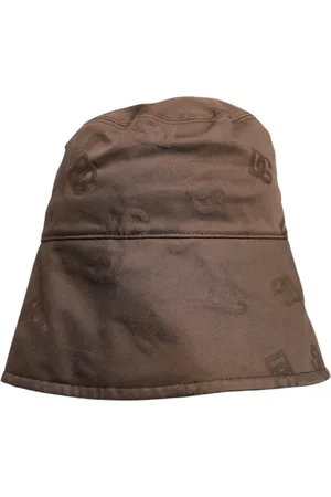 Dolce & Gabbana Logo Monogram Cotton Bucket Cap - 58 cm|M