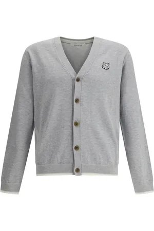 Maison Kitsuné Logoed Cardigan - XL