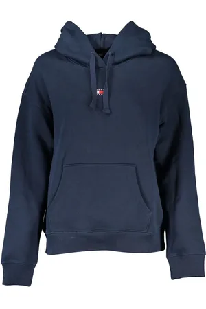 Tommy Hilfiger Blue Cotton Women Sweater - S