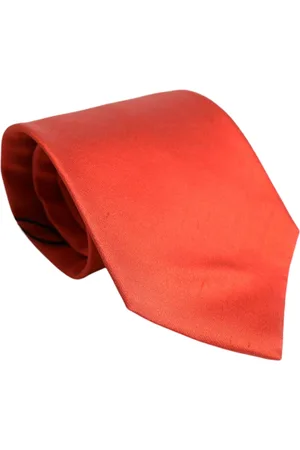 Dolce & Gabbana Solid Silk Adjustable Necktie Tie