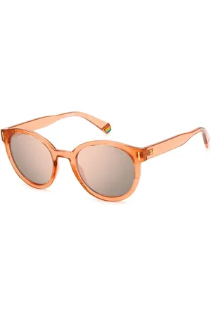 Polaroid Orange Plastic Sunglasses