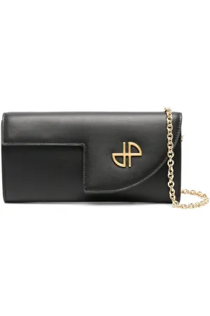 Patou JP leather clutch - U
