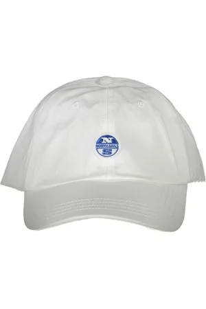 North Sails White Cotton Men Cap