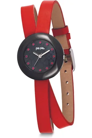 Folli Follie Leather Watch