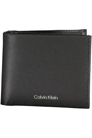 Calvin Klein Elegant Black Leather Wallet with RFID Block