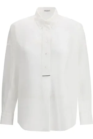 Brunello Cucinelli Semi- Shirt - L