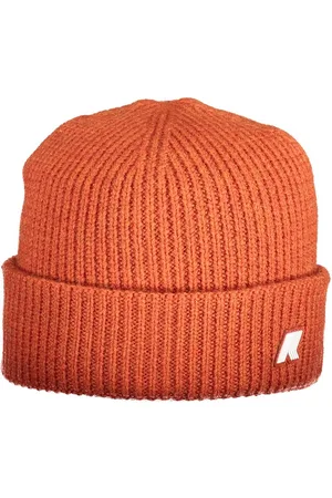 K-Way Red Wool Men Cap