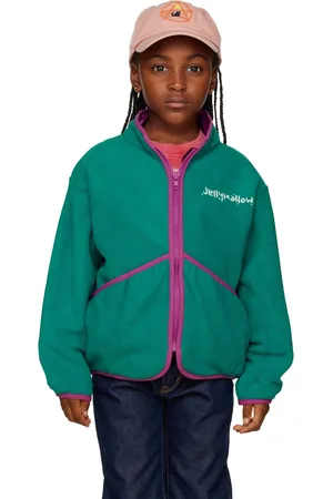 Kids Green 'Hello' Jacket