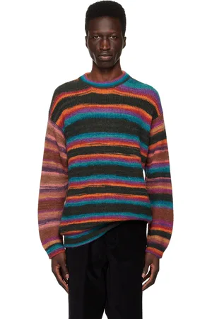 Multicolor striped clearance sweater mens