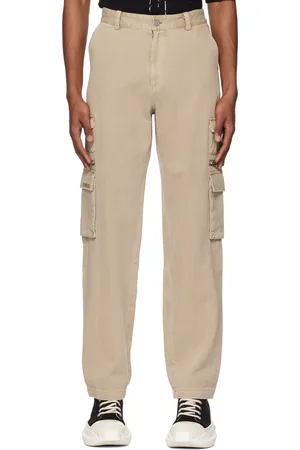HAN Kjøbenhavn Tan Engraved Cargo Pants
