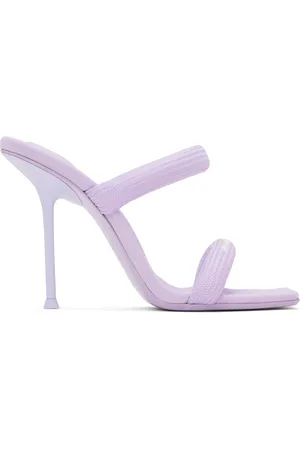 Purple Julie Heeled Sandals