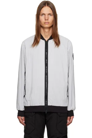 Canada Goose Gray Faber Bomber Jacket