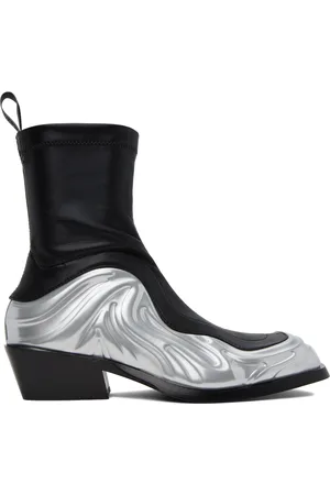 Versace best sale boots mens