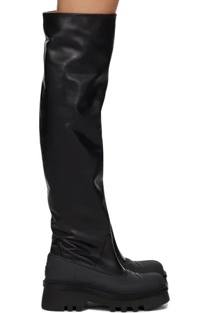 Chloe knee high leather boots deals