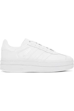 Womens white hot sale adidas trainers