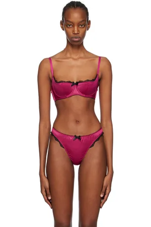 Agent Provocateur LORNA THONG HOT PINK/TURQUOISE - Thong - hot